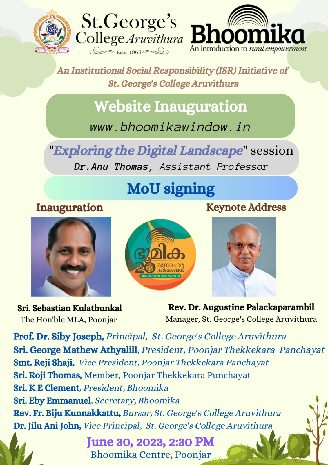 Institutional Social Responsibility (ISR) Initiative for Bhoomika NGO